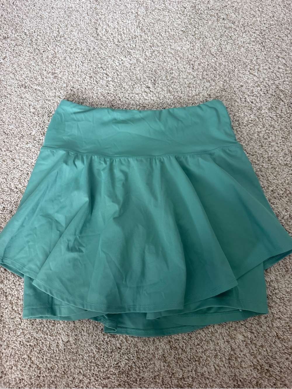 Old Navy Teal Green Circle Skort